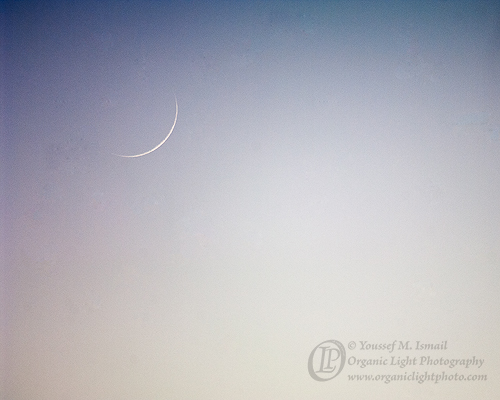 Crescent moon of Dhul Hijjah 1441