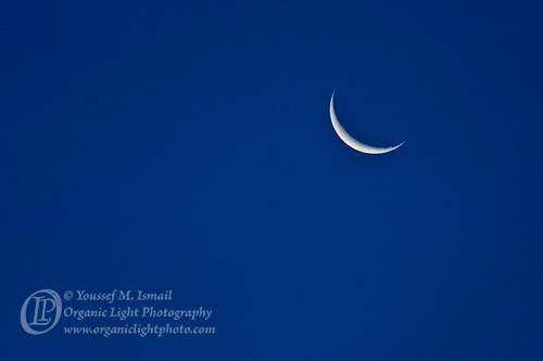 Old Crescent Moon of Ramadan